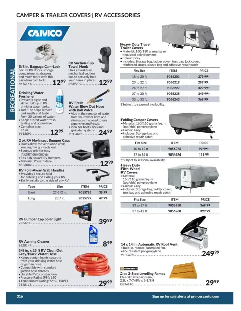 Princess Auto Canada offers from 21 April 2026 to 21 April 2027 RECREATIONAL DEALS - Page 5