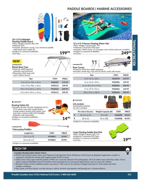 Princess Auto Canada offers from 21 April 2026 to 21 April 2027 RECREATIONAL DEALS - Page 10