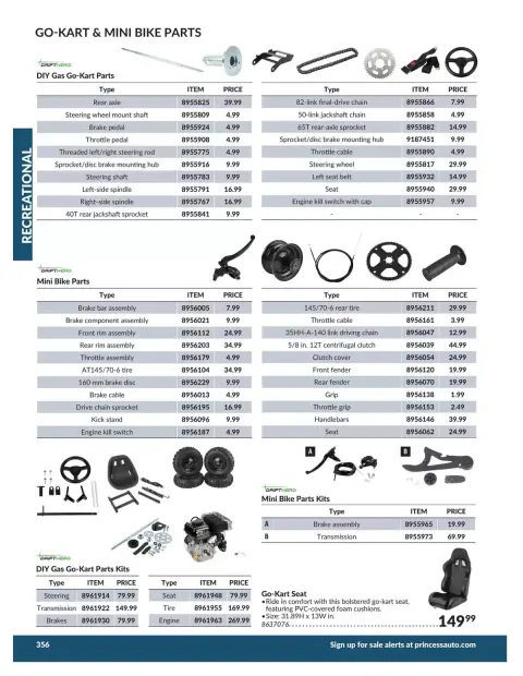 Princess Auto Canada offers from 21 April 2026 to 21 April 2027 RECREATIONAL DEALS - Page 47