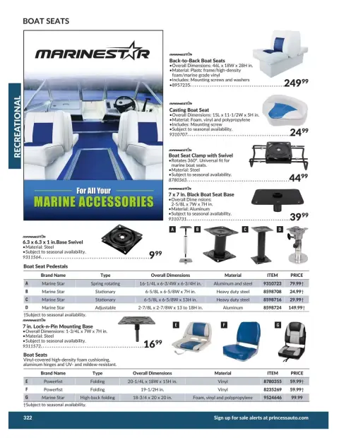 Princess Auto Canada offers from 21 April 2026 to 21 April 2027 RECREATIONAL DEALS - Page 11