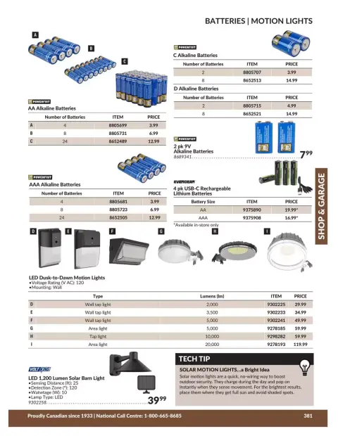 Princess Auto Canada offers from 21 April 2026 to 21 April 2027 SHOP & GARAGE DEALS - Page 29