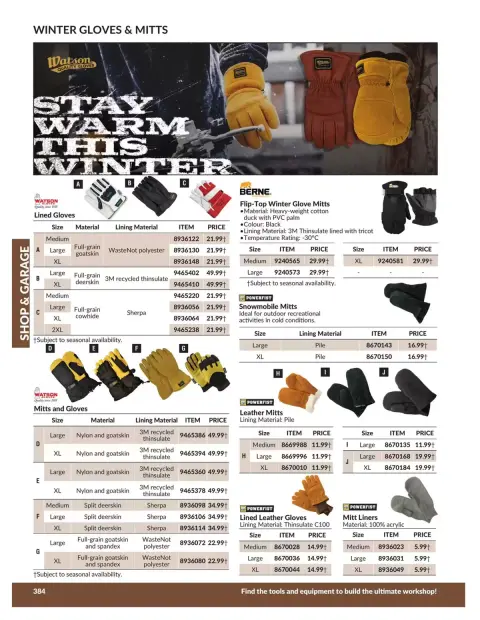 Princess Auto Canada offers from 21 April 2026 to 21 April 2027 SHOP & GARAGE DEALS - Page 32