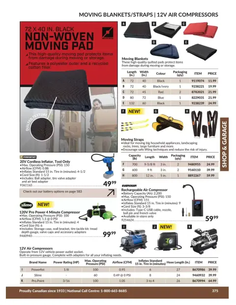 Princess Auto Canada offers from 21 April 2026 to 21 April 2027 SHOP & GARAGE DEALS - Page 21