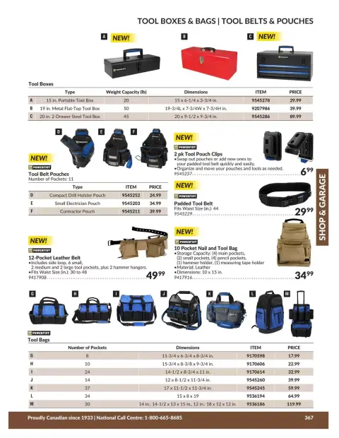 Princess Auto Canada offers from 21 April 2026 to 21 April 2027 SHOP & GARAGE DEALS - Page 13