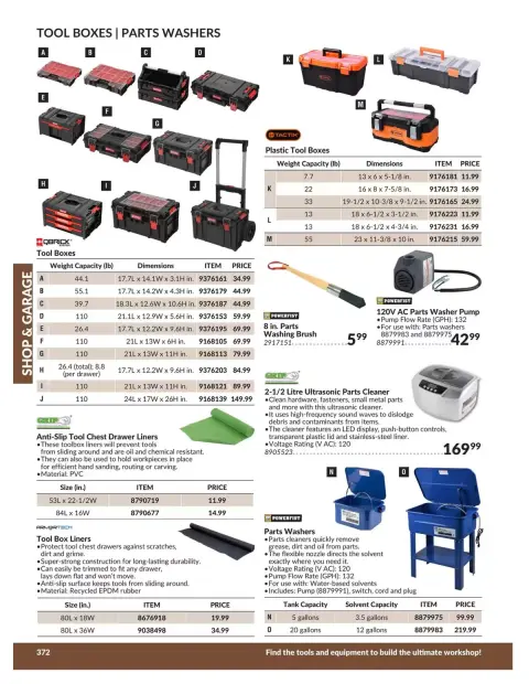 Princess Auto Canada offers from 21 April 2026 to 21 April 2027 SHOP & GARAGE DEALS - Page 18