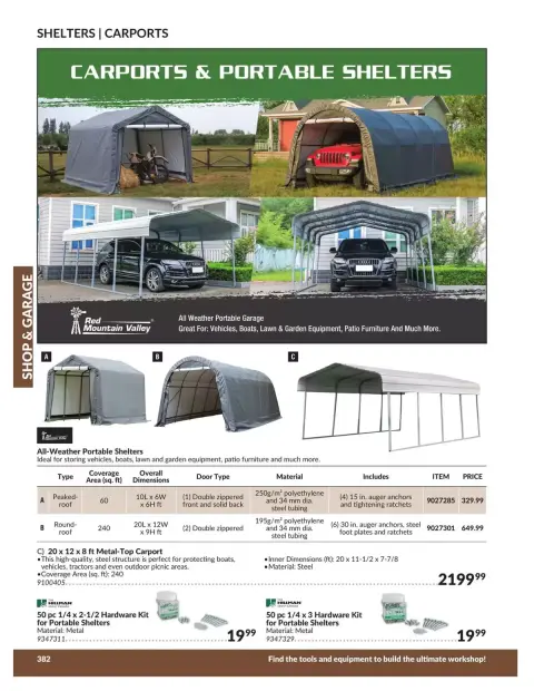 Princess Auto Canada offers from 21 April 2026 to 21 April 2027 SHOP & GARAGE DEALS - Page 30