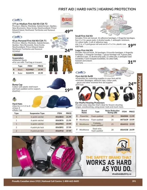 Princess Auto Canada offers from 21 April 2026 to 21 April 2027 SHOP & GARAGE DEALS - Page 39
