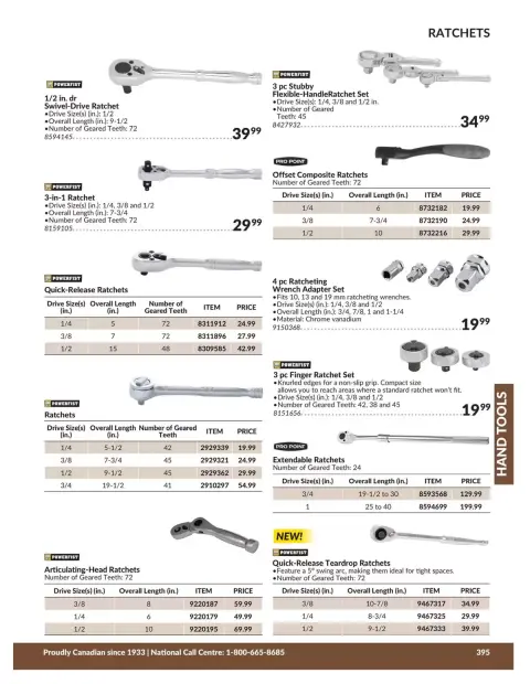 Princess Auto Canada offers from 21 April 2026 to 21 April 2027 HAND TOOLS DEALS - Page 3