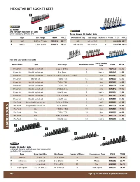 Princess Auto Canada offers from 21 April 2026 to 21 April 2027 HAND TOOLS DEALS - Page 18