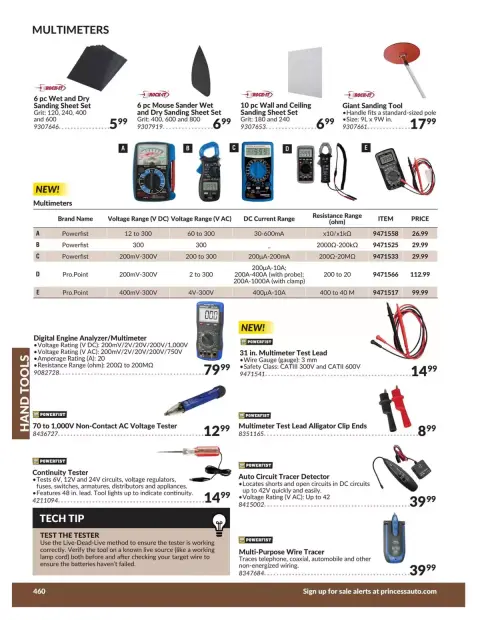 Princess Auto Canada offers from 21 April 2026 to 21 April 2027 HAND TOOLS DEALS - Page 70