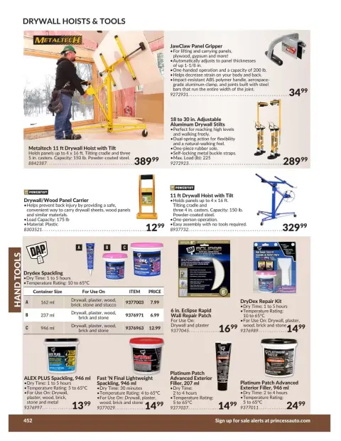 Princess Auto Canada offers from 21 April 2026 to 21 April 2027 HAND TOOLS DEALS - Page 62