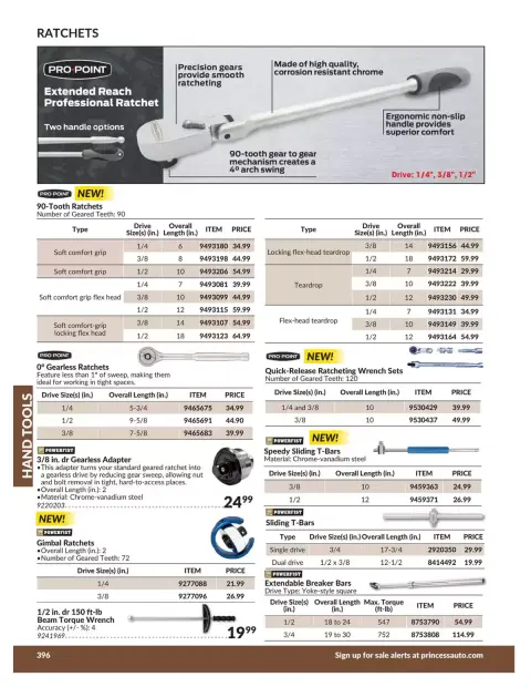 Princess Auto Canada offers from 21 April 2026 to 21 April 2027 HAND TOOLS DEALS - Page 4