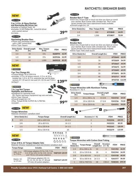 Princess Auto Canada offers from 21 April 2026 to 21 April 2027 HAND TOOLS DEALS - Page 5