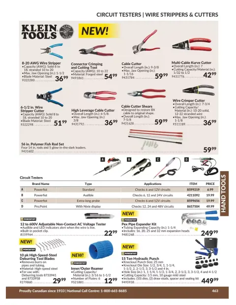 Princess Auto Canada offers from 21 April 2026 to 21 April 2027 HAND TOOLS DEALS - Page 73