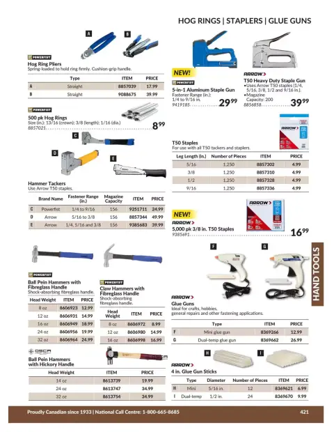Princess Auto Canada offers from 21 April 2026 to 21 April 2027 HAND TOOLS DEALS - Page 29