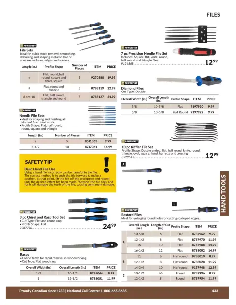 Princess Auto Canada offers from 21 April 2026 to 21 April 2027 HAND TOOLS DEALS - Page 41