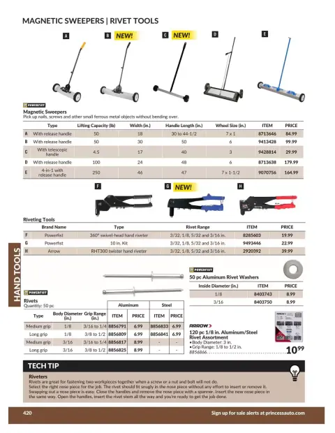 Princess Auto Canada offers from 21 April 2026 to 21 April 2027 HAND TOOLS DEALS - Page 28