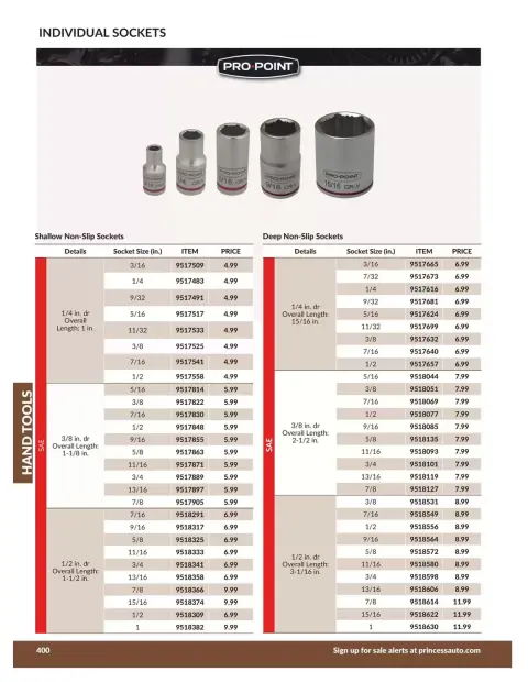 Princess Auto Canada offers from 21 April 2026 to 21 April 2027 HAND TOOLS DEALS - Page 8