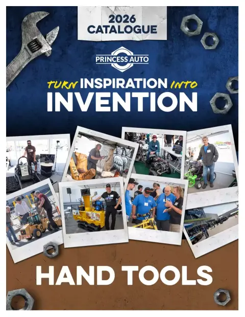Princess Auto Canada offers from 21 April 2026 to 21 April 2027 HAND TOOLS DEALS - Page 1