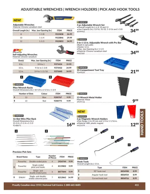 Princess Auto Canada offers from 21 April 2026 to 21 April 2027 HAND TOOLS DEALS - Page 23
