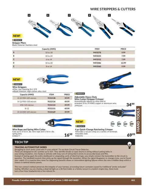 Princess Auto Canada offers from 21 April 2026 to 21 April 2027 HAND TOOLS DEALS - Page 71