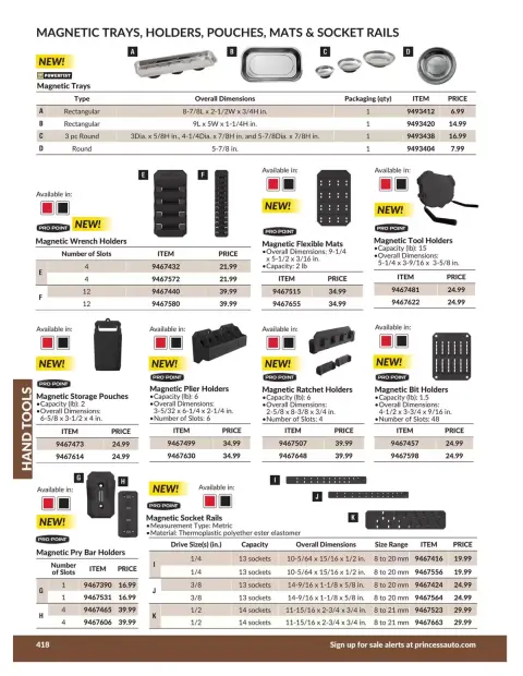 Princess Auto Canada offers from 21 April 2026 to 21 April 2027 HAND TOOLS DEALS - Page 26
