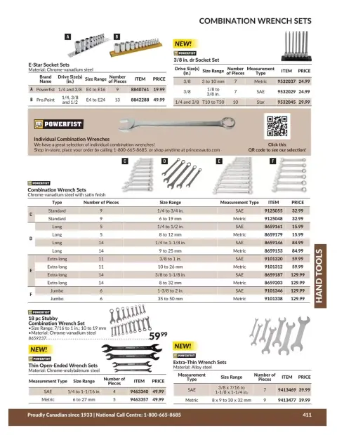 Princess Auto Canada offers from 21 April 2026 to 21 April 2027 HAND TOOLS DEALS - Page 19