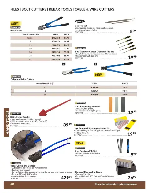 Princess Auto Canada offers from 21 April 2026 to 21 April 2027 HAND TOOLS DEALS - Page 42