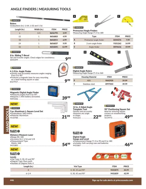 Princess Auto Canada offers from 21 April 2026 to 21 April 2027 HAND TOOLS DEALS - Page 56