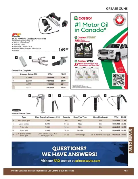 Princess Auto Canada offers from 21 April 2026 to 21 April 2027 AUTO REPAIR DEALS - Page 18
