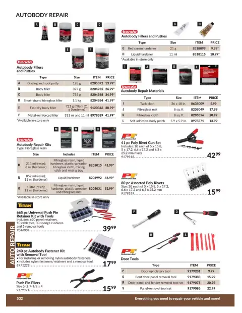 Princess Auto Canada offers from 21 April 2026 to 21 April 2027 AUTO REPAIR DEALS - Page 68