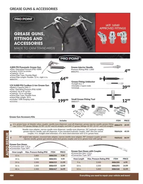 Princess Auto Canada offers from 21 April 2026 to 21 April 2027 AUTO REPAIR DEALS - Page 19