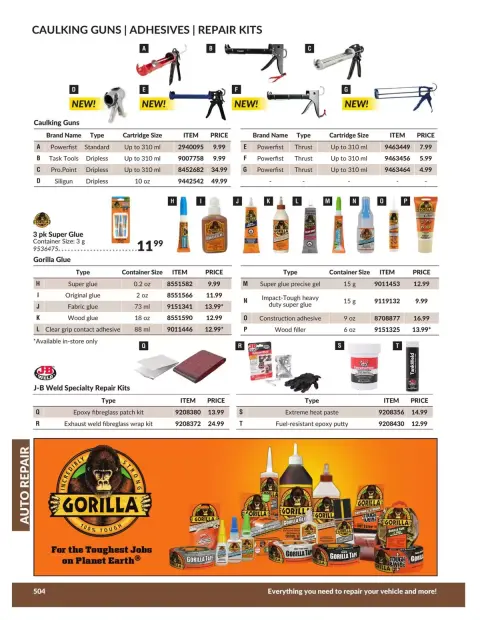 Princess Auto Canada offers from 21 April 2026 to 21 April 2027 AUTO REPAIR DEALS - Page 39