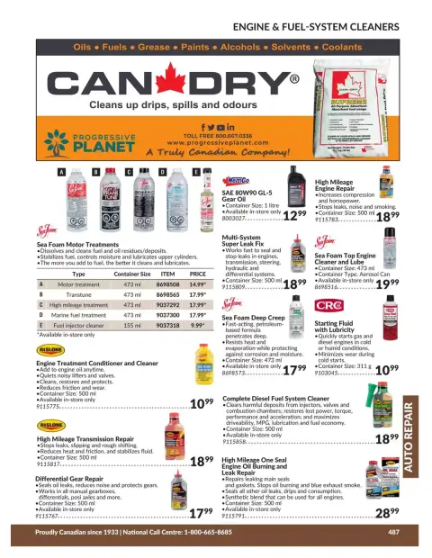 Princess Auto Canada offers from 21 April 2026 to 21 April 2027 AUTO REPAIR DEALS - Page 22