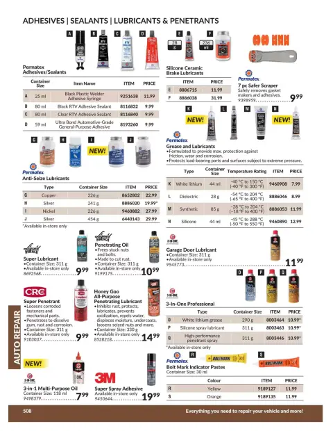 Princess Auto Canada offers from 21 April 2026 to 21 April 2027 AUTO REPAIR DEALS - Page 45