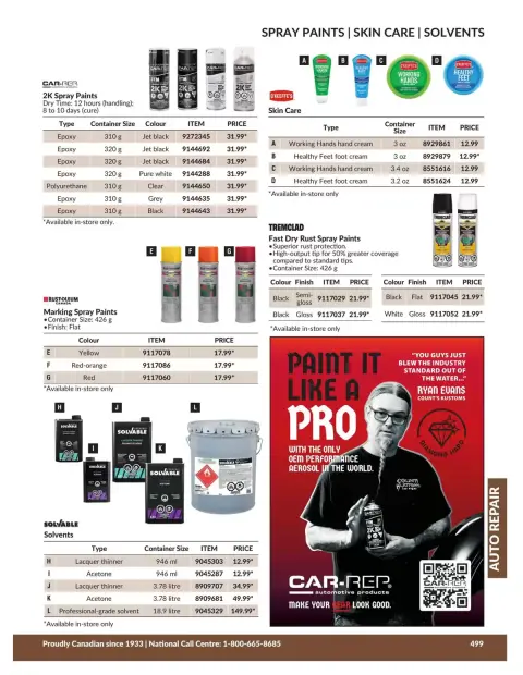 Princess Auto Canada offers from 21 April 2026 to 21 April 2027 AUTO REPAIR DEALS - Page 34