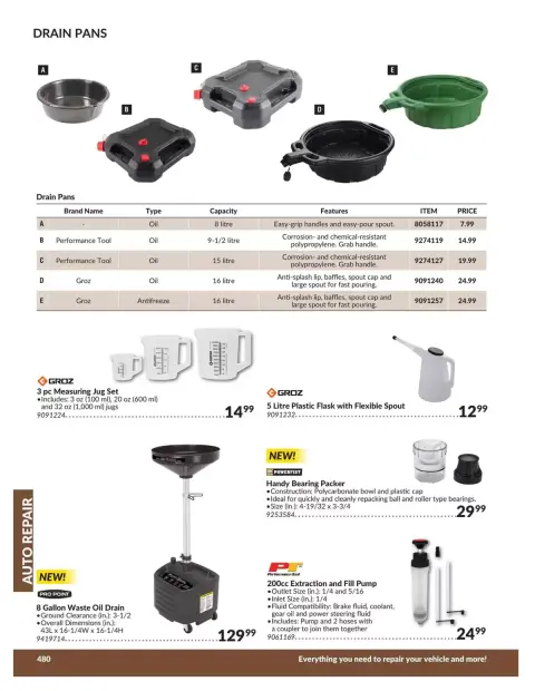 Princess Auto Canada offers from 21 April 2026 to 21 April 2027 AUTO REPAIR DEALS - Page 15