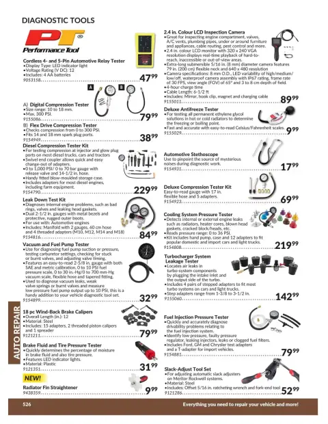 Princess Auto Canada offers from 21 April 2026 to 21 April 2027 AUTO REPAIR DEALS - Page 63