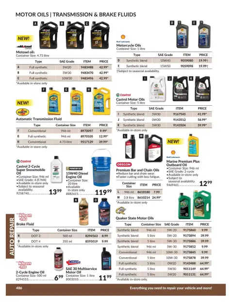 Princess Auto Canada offers from 21 April 2026 to 21 April 2027 AUTO REPAIR DEALS - Page 21