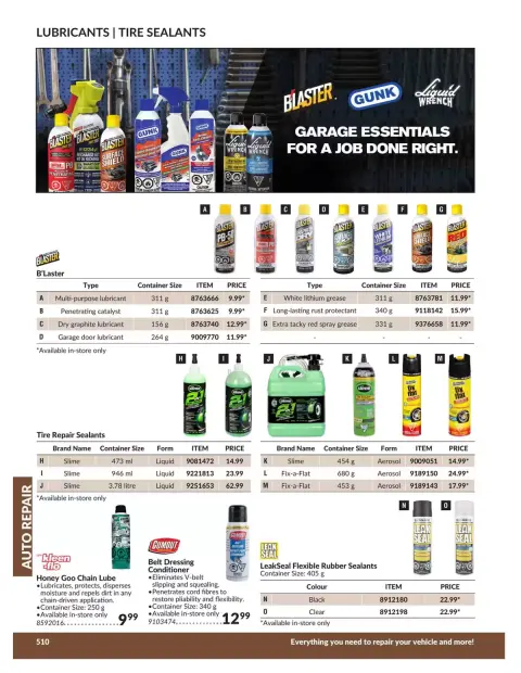 Princess Auto Canada offers from 21 April 2026 to 21 April 2027 AUTO REPAIR DEALS - Page 47