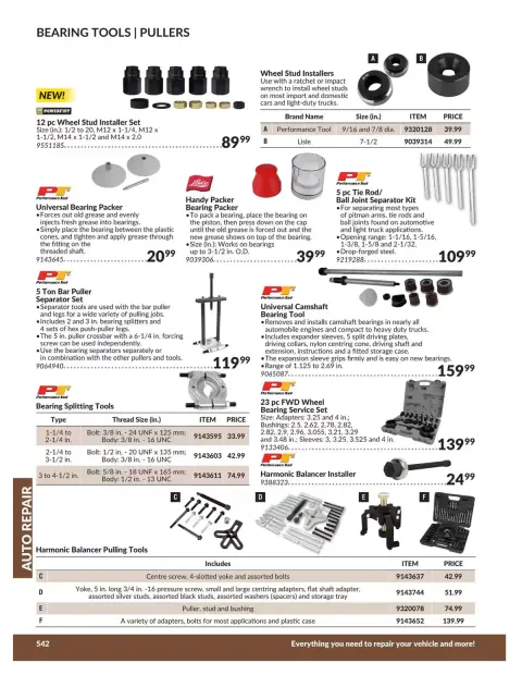 Princess Auto Canada offers from 21 April 2026 to 21 April 2027 AUTO REPAIR DEALS - Page 78