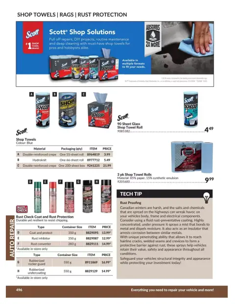 Princess Auto Canada offers from 21 April 2026 to 21 April 2027 AUTO REPAIR DEALS - Page 31