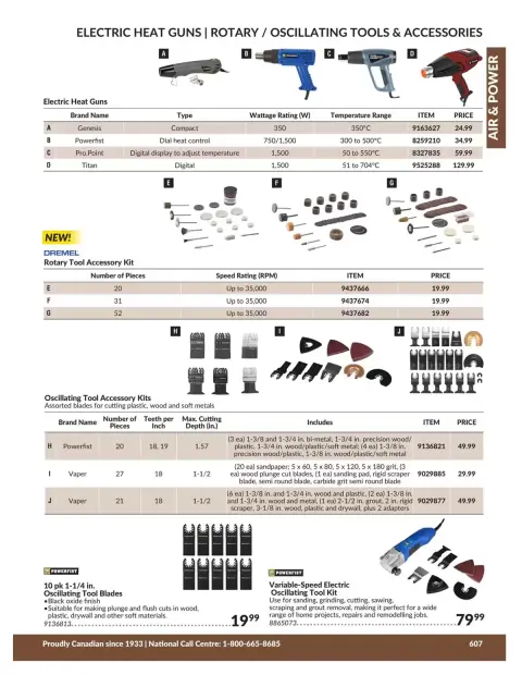 Princess Auto Canada offers from 21 April 2026 to 21 April 2027 AIR & POWER DEALS - Page 68