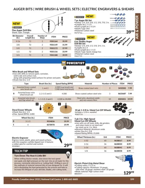 Princess Auto Canada offers from 21 April 2026 to 21 April 2027 AIR & POWER DEALS - Page 60