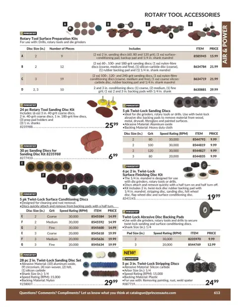 Princess Auto Canada offers from 21 April 2026 to 21 April 2027 AIR & POWER DEALS - Page 74