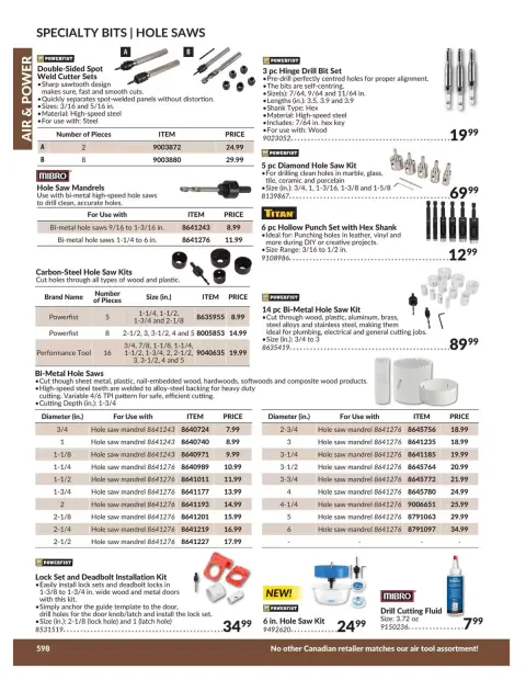 Princess Auto Canada offers from 21 April 2026 to 21 April 2027 AIR & POWER DEALS - Page 59