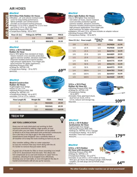 Princess Auto Canada offers from 21 April 2026 to 21 April 2027 AIR & POWER DEALS - Page 11