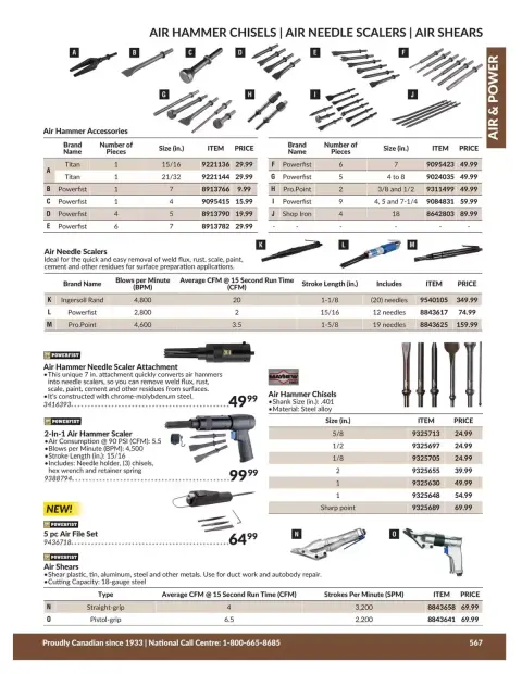 Princess Auto Canada offers from 21 April 2026 to 21 April 2027 AIR & POWER DEALS - Page 26