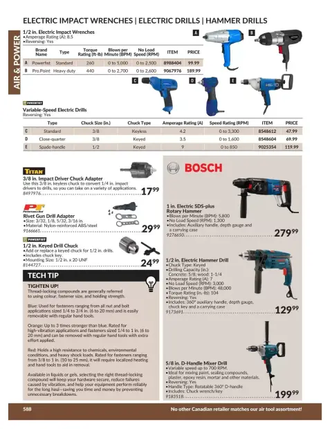 Princess Auto Canada offers from 21 April 2026 to 21 April 2027 AIR & POWER DEALS - Page 49