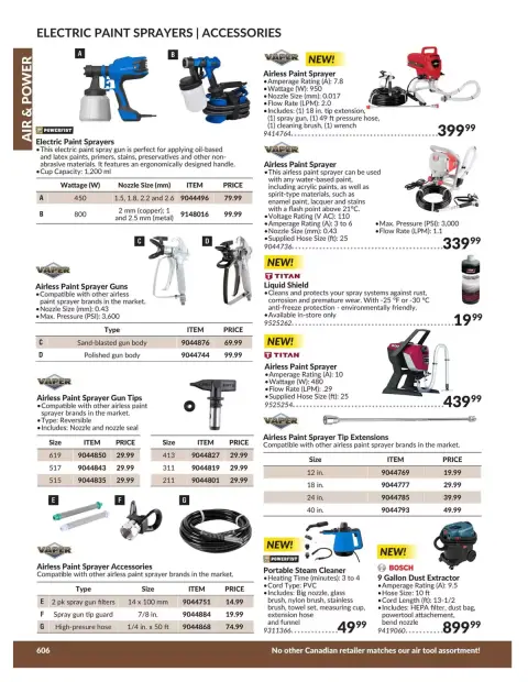 Princess Auto Canada offers from 21 April 2026 to 21 April 2027 AIR & POWER DEALS - Page 67